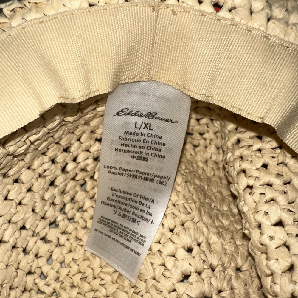 Paper floppy hat - Picture 3 of 3